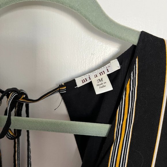 Eden Open Back Striped Jumpsuit - Picture 6 of 6